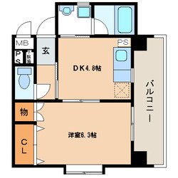 リヴィエール友泉亭の物件間取画像